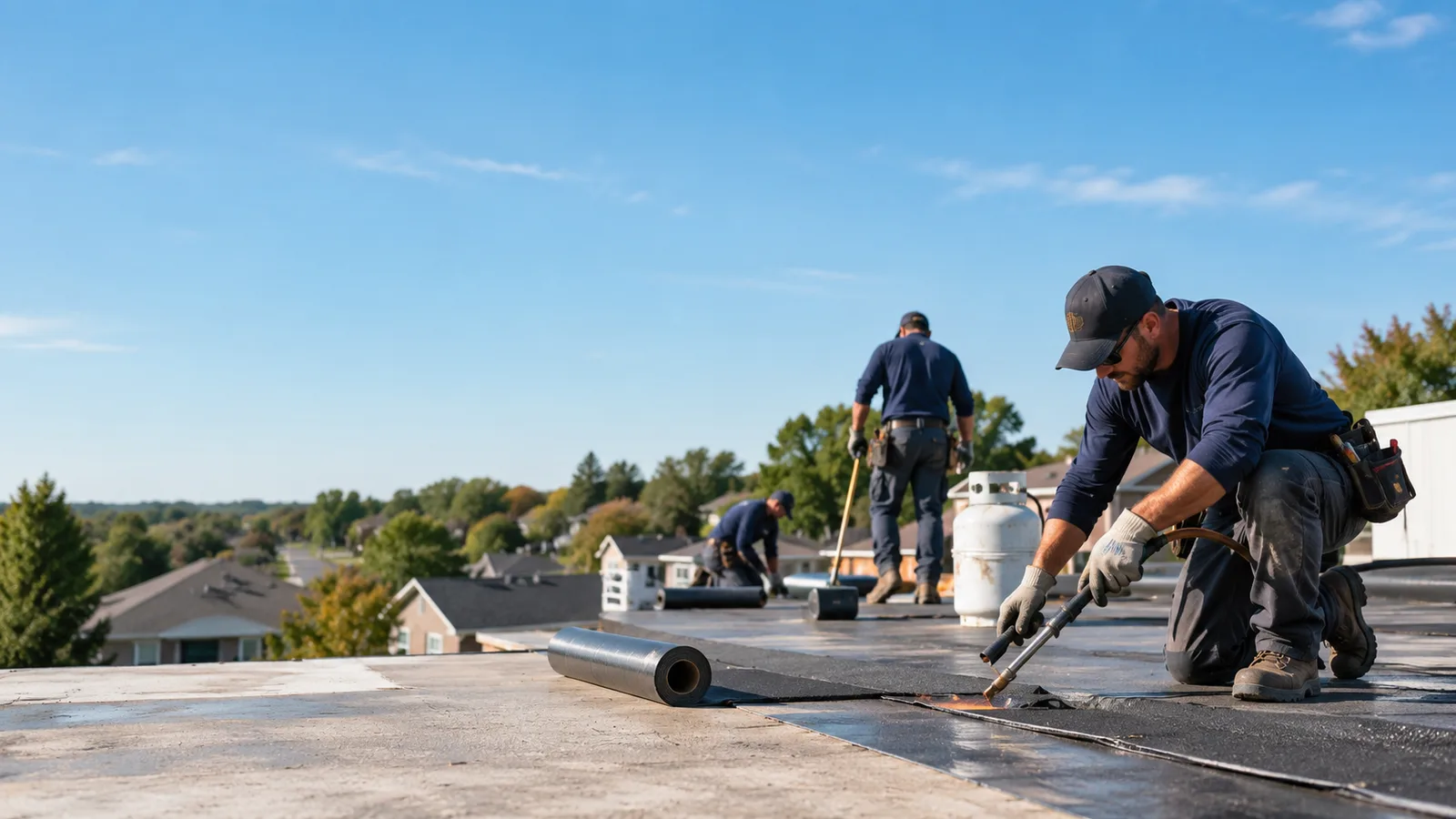 Flat Roof Leak Repair providers in West Des Moines, IA